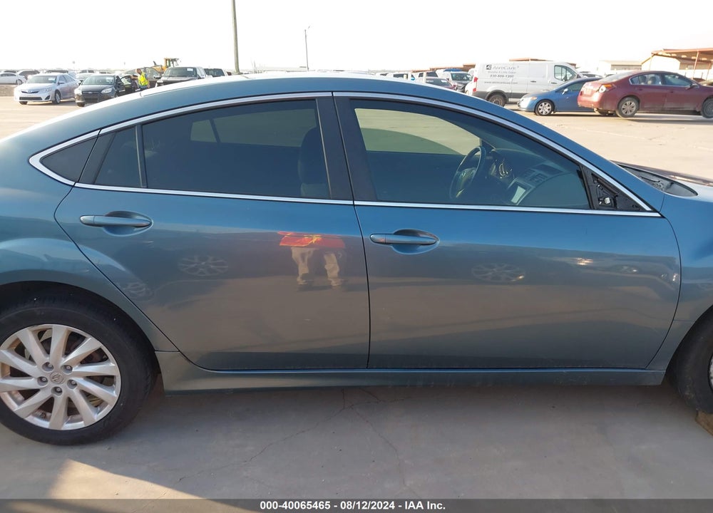 2012 MAZDA 6 I TOURING VIN: 1YVHZ8DHXC5M10846