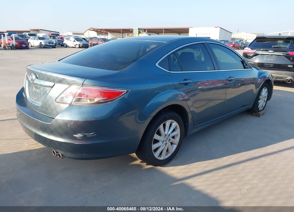 2012 MAZDA 6 I TOURING VIN: 1YVHZ8DHXC5M10846