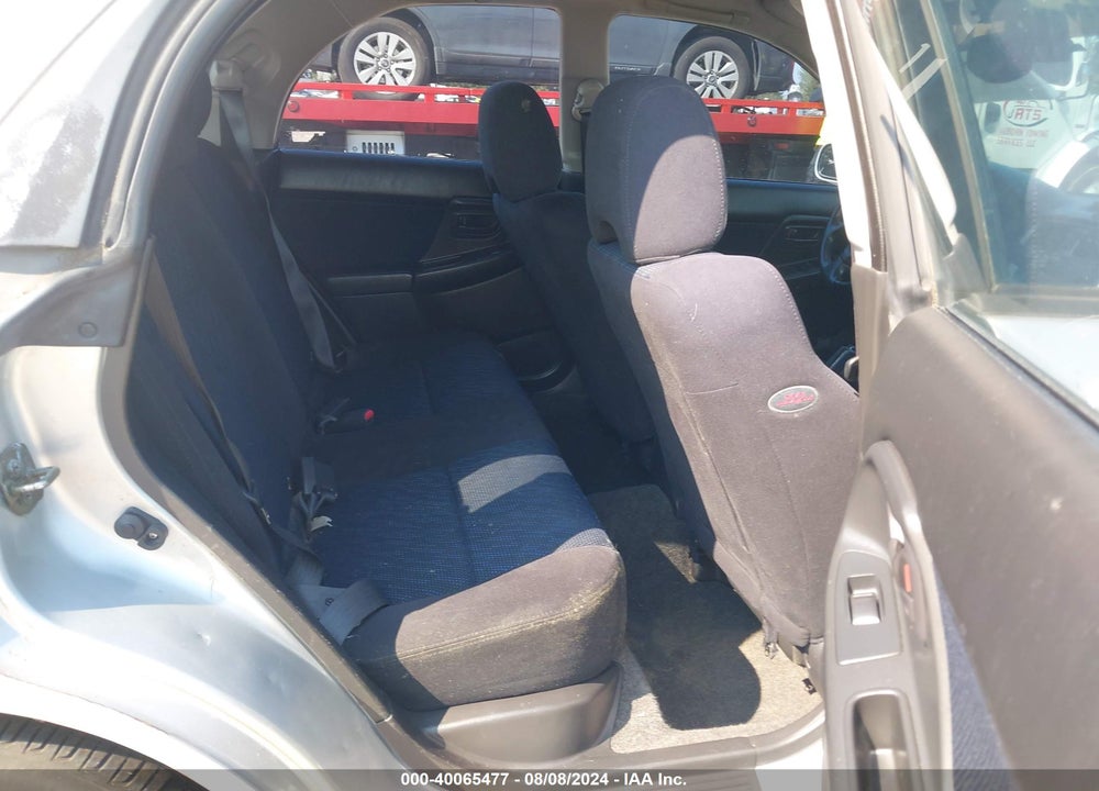 2002 SUBARU IMPREZA WRX VIN: JF1GG29612H836813