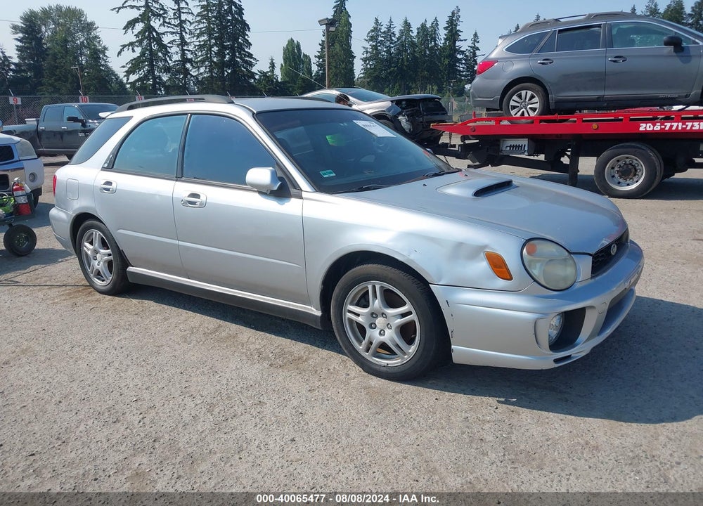 2002 SUBARU IMPREZA WRX VIN: JF1GG29612H836813