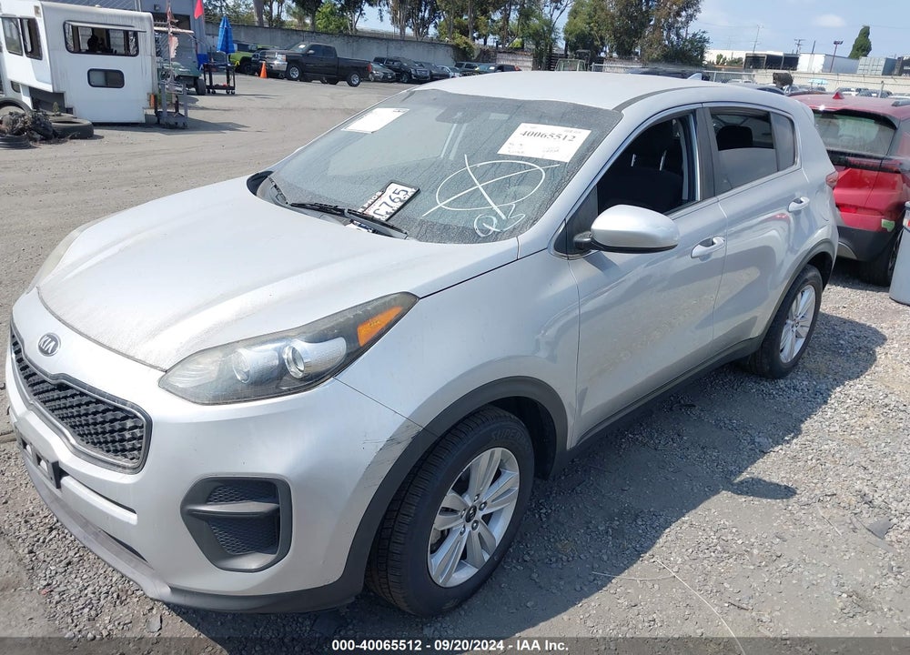 2017 KIA SPORTAGE LX VIN: KNDPM3AC5H7295810