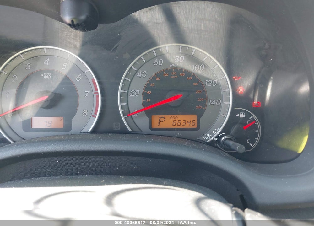 2010 TOYOTA COROLLA S VIN: 2T1BU4EE4AC441386