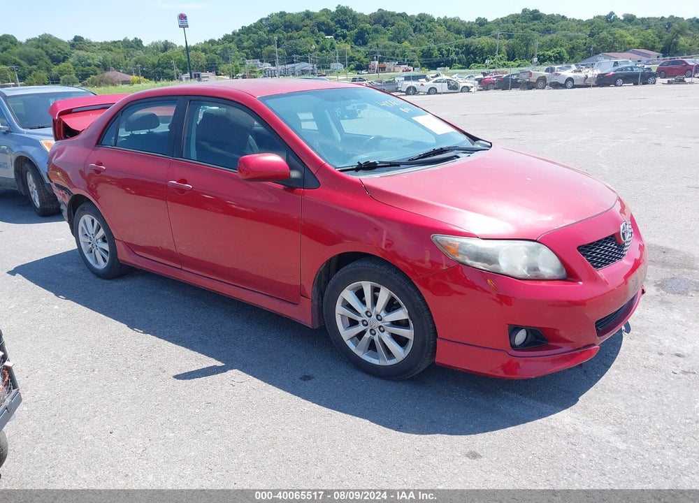 2010 TOYOTA COROLLA S VIN: 2T1BU4EE4AC441386