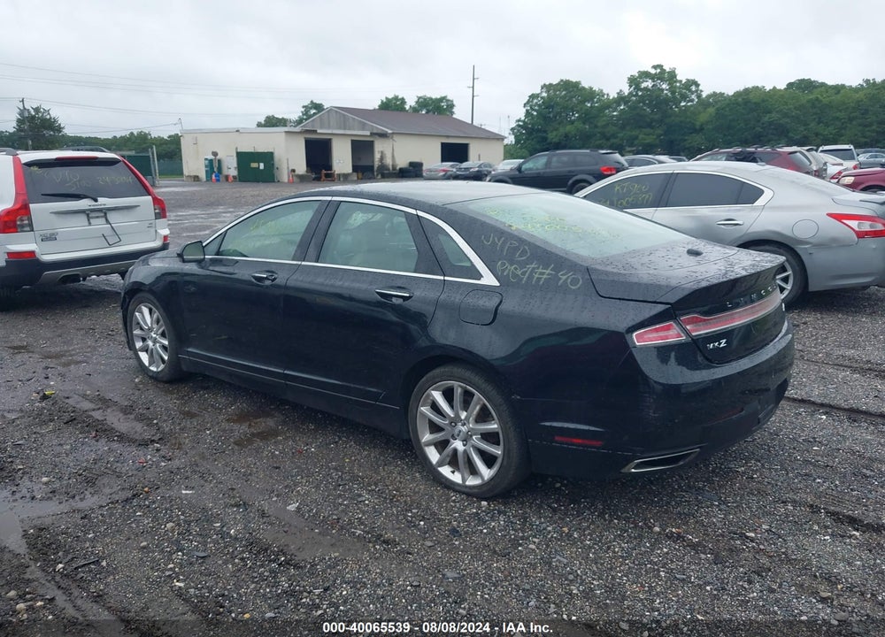2016 LINCOLN MKZ VIN: 3LN6L2J99GR610267