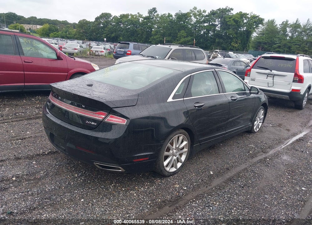 2016 LINCOLN MKZ VIN: 3LN6L2J99GR610267