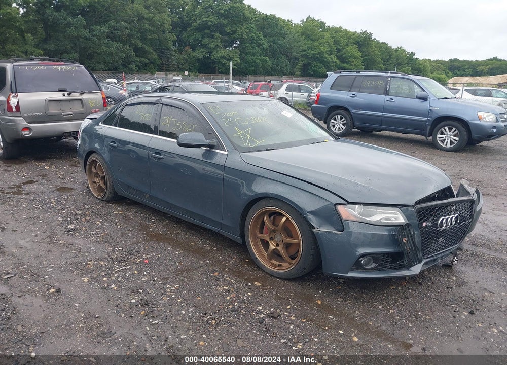 2011 AUDI A4 2.0T PREMIUM VIN: WAUFFAFL8BA092100