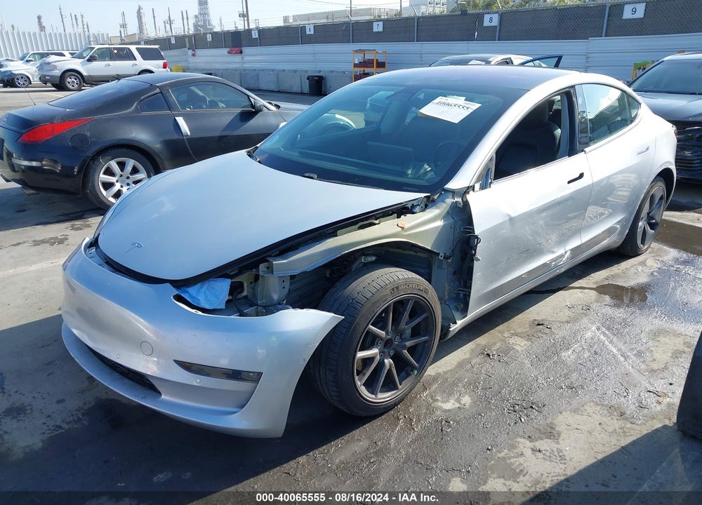 2018 TESLA MODEL 3 LONG RANGE/MID RANGE VIN: 5YJ3E1EA6JF077366