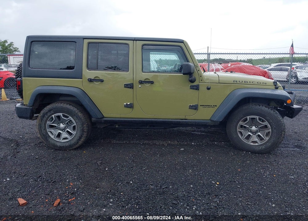 2013 JEEP WRANGLER UNLIMITED RUBICON VIN: 1C4BJWFG1DL593241