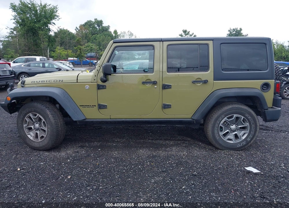 2013 JEEP WRANGLER UNLIMITED RUBICON VIN: 1C4BJWFG1DL593241