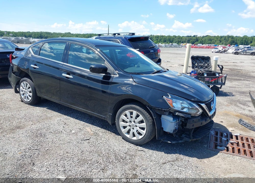 2016 NISSAN SENTRA SV VIN: 3N1AB7AP9GL680256