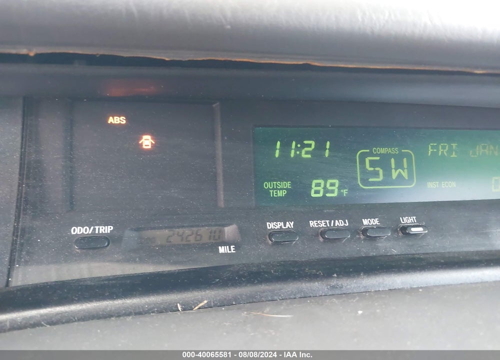 2001 TOYOTA AVALON XL/XLS VIN: 4T1BF28B41U165029