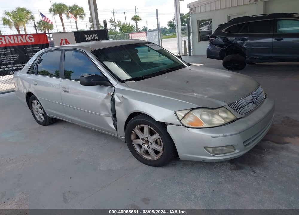 2001 TOYOTA AVALON XL/XLS VIN: 4T1BF28B41U165029