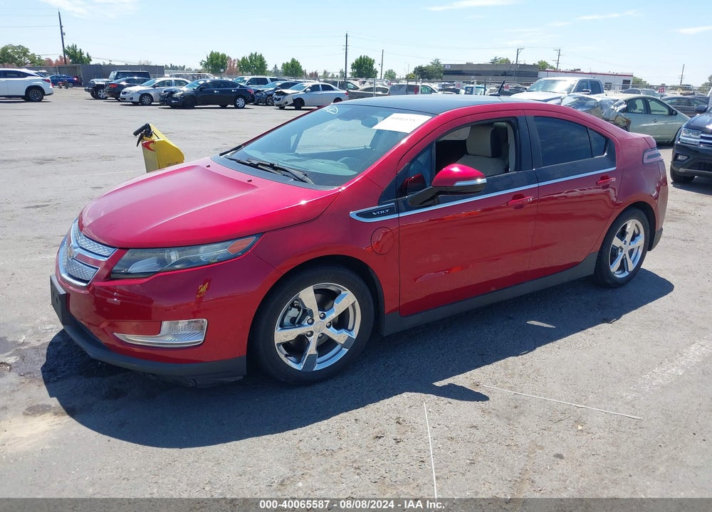 2012 CHEVROLET VOLT VIN: 1G1RD6E4XCU102020