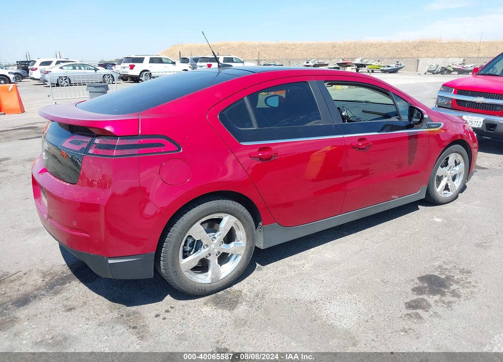 2012 CHEVROLET VOLT VIN: 1G1RD6E4XCU102020