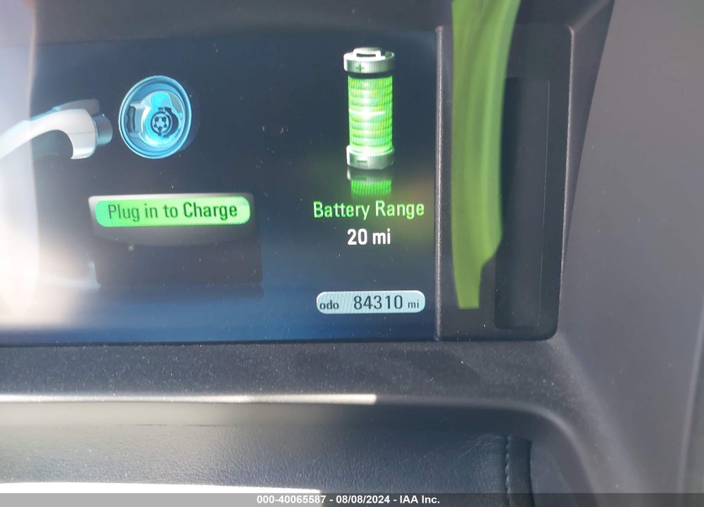 2012 CHEVROLET VOLT VIN: 1G1RD6E4XCU102020