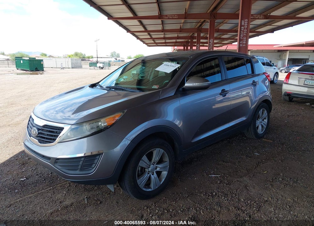 2013 KIA SPORTAGE LX VIN: KNDPB3A24D7422098