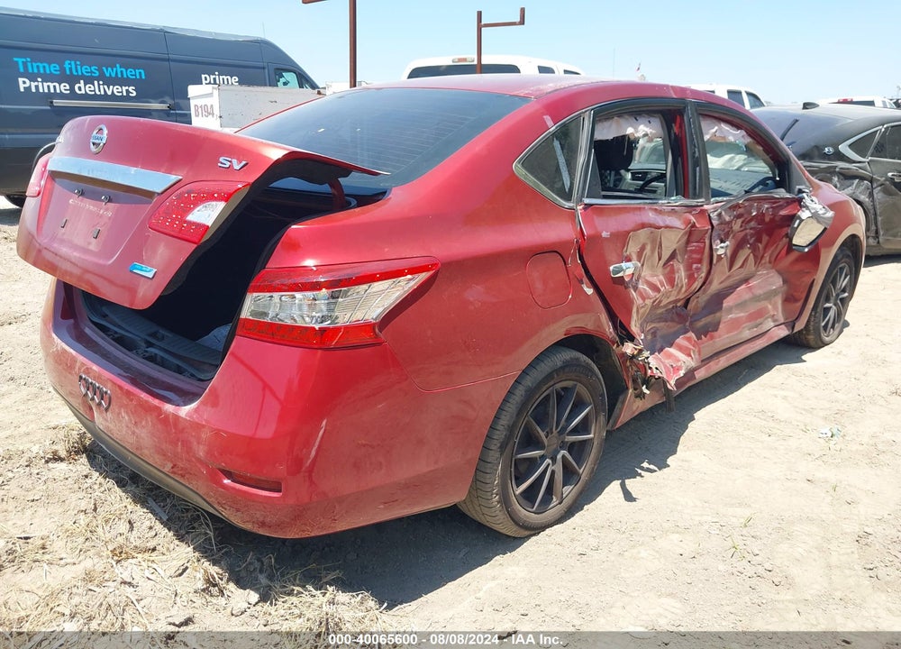 2014 NISSAN SENTRA SV VIN: 3N1AB7AP2EY308175