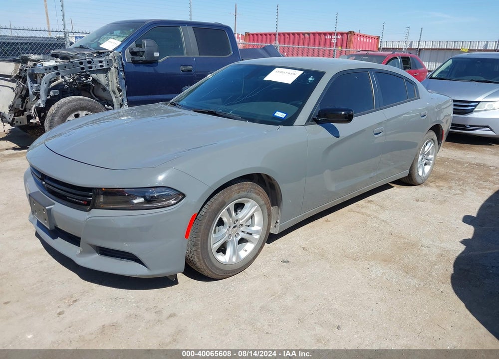 2023 DODGE CHARGER SXT VIN: 2C3CDXBG2PH672110
