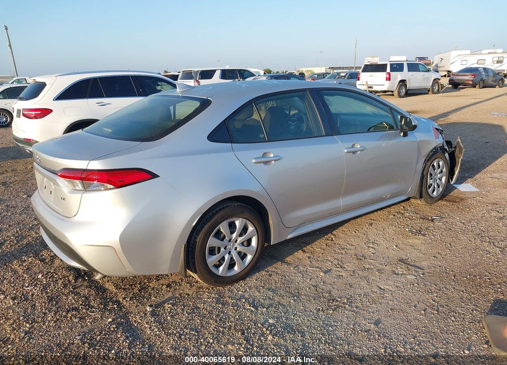 2022 TOYOTA COROLLA LE VIN: JTDEPMAE1N3026826