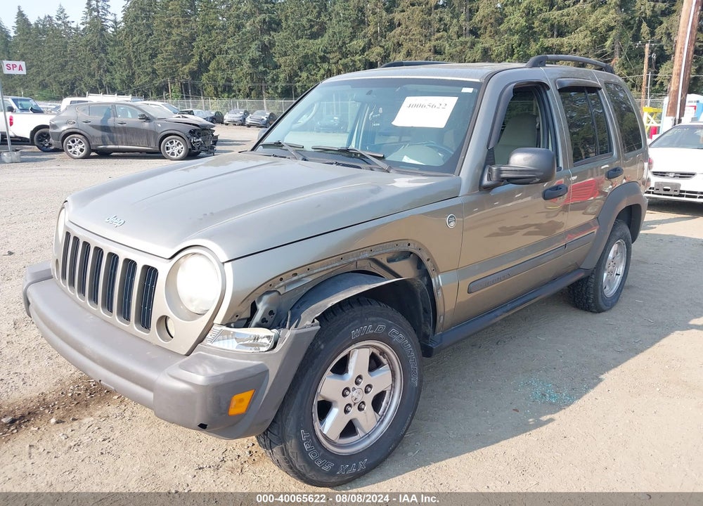 2007 JEEP LIBERTY SPORT VIN: 1J4GL48K37W588450