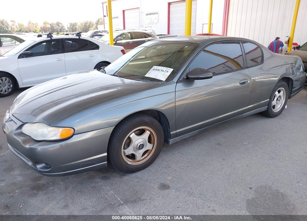 2005 CHEVROLET MONTE CARLO LS VIN: 2G1WW12E559282617