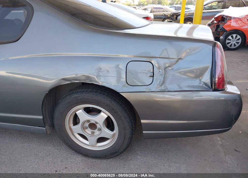 2005 CHEVROLET MONTE CARLO LS VIN: 2G1WW12E559282617