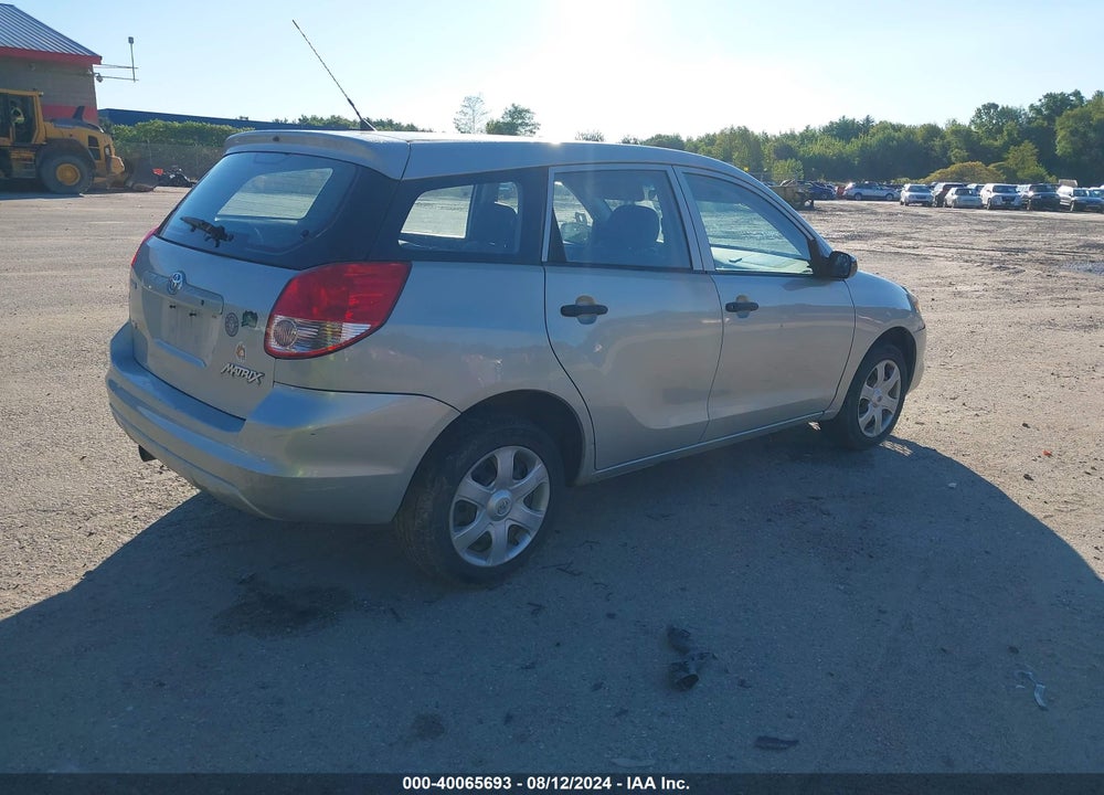 2004 TOYOTA MATRIX STANDARD VIN: 2T1LR32E94C196495