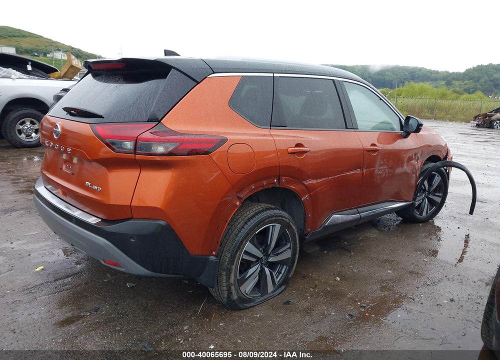2021 NISSAN ROGUE SL INTELLIGENT AWD VIN: JN8AT3CB2MW241270
