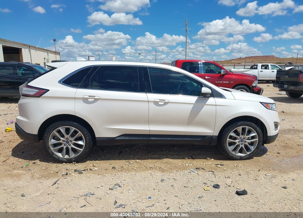 2017 FORD EDGE TITANIUM VIN: 2FMPK3K96HBB36757