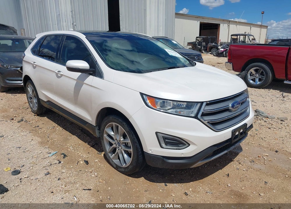 2017 FORD EDGE TITANIUM VIN: 2FMPK3K96HBB36757