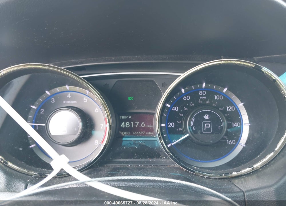 2013 HYUNDAI SONATA SE VIN: 5NPEC4AC0DH635810