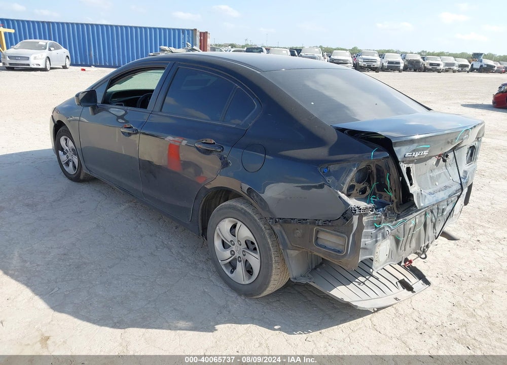 2015 HONDA CIVIC LX VIN: 19XFB2F56FE253956