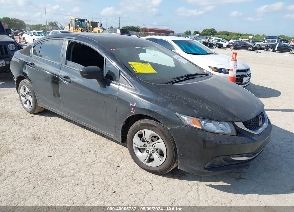 2015 HONDA CIVIC LX VIN: 19XFB2F56FE253956