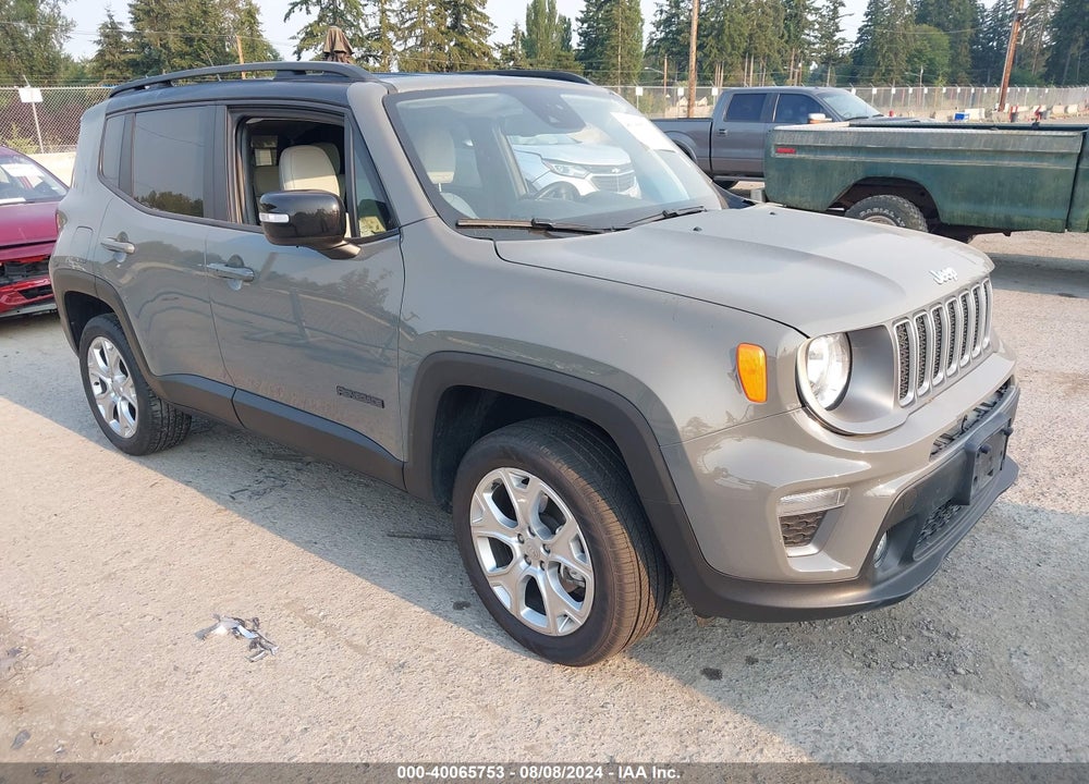 2022 JEEP RENEGADE LIMITED VIN: ZACNJDD14NPN98122