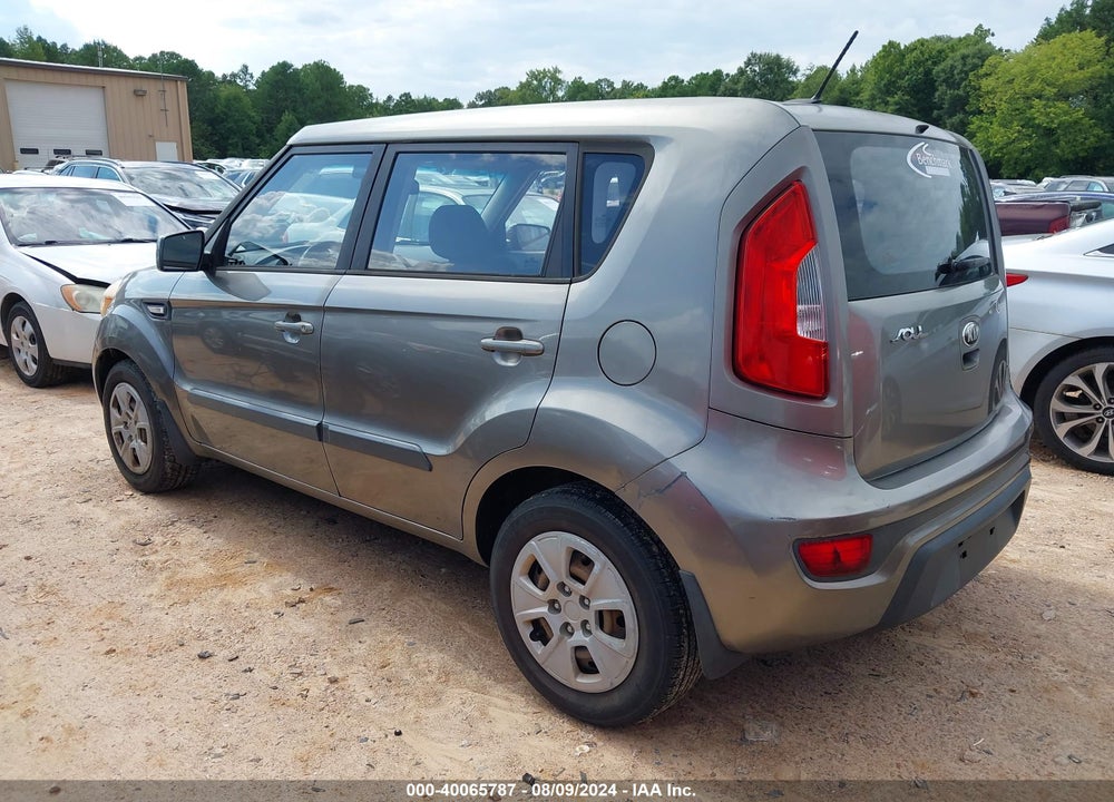 2013 KIA SOUL VIN: KNDJT2A54D7613141