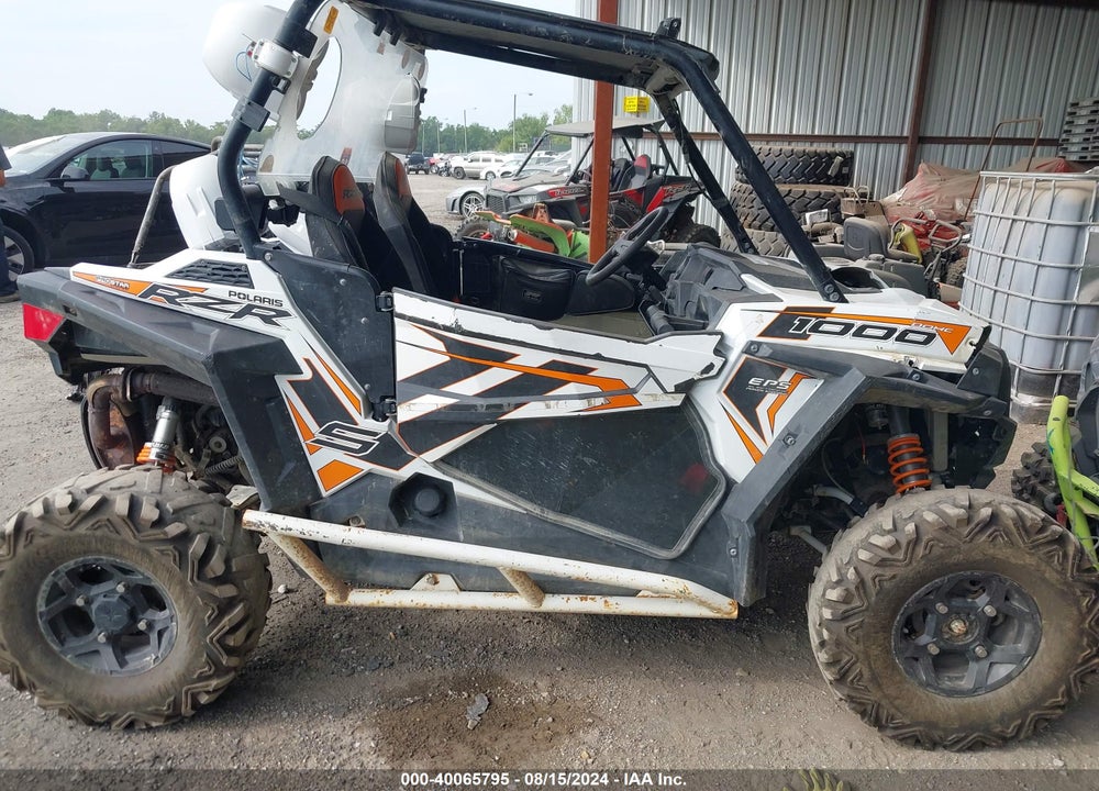 2018 POLARIS RZR S 1000 EPS VIN: 3NSVBE993JH466817