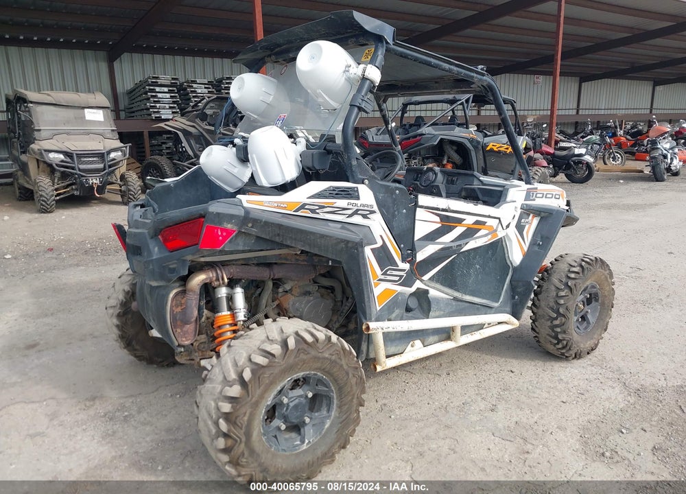 2018 POLARIS RZR S 1000 EPS VIN: 3NSVBE993JH466817