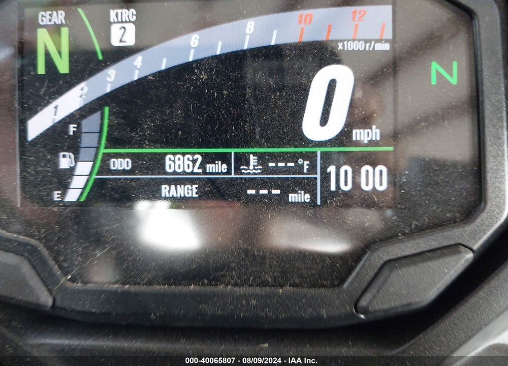 2024 KAWASAKI EX650 R VIN: ML5EXER1XRDAC3634