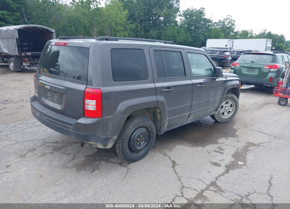2015 JEEP PATRIOT SPORT VIN: 1C4NJRBB4FD239140