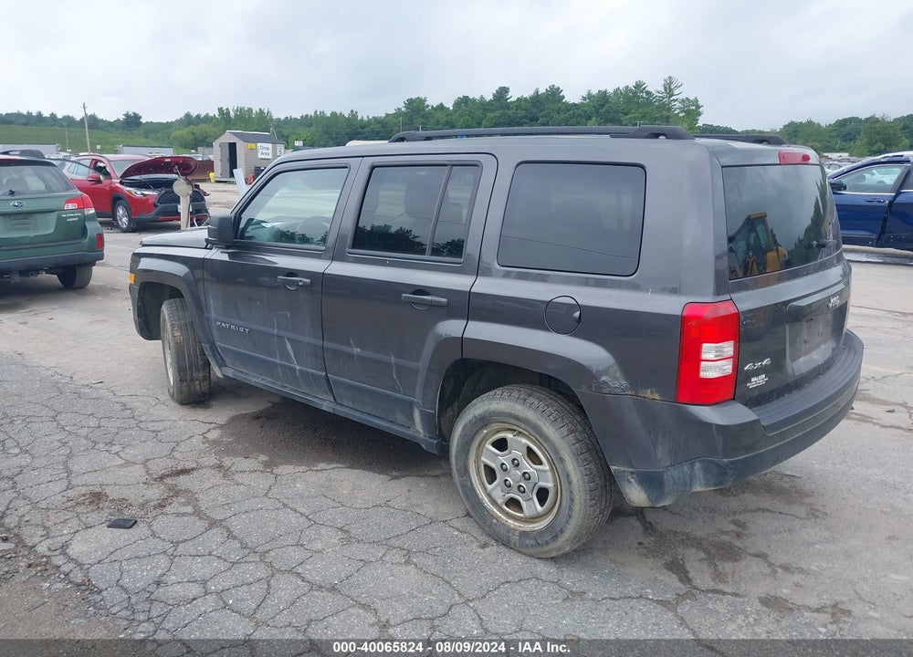 2015 JEEP PATRIOT SPORT VIN: 1C4NJRBB4FD239140
