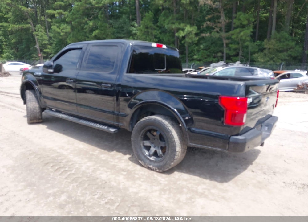 2018 FORD F-150 LARIAT VIN: 1FTEW1EG2JKE63487