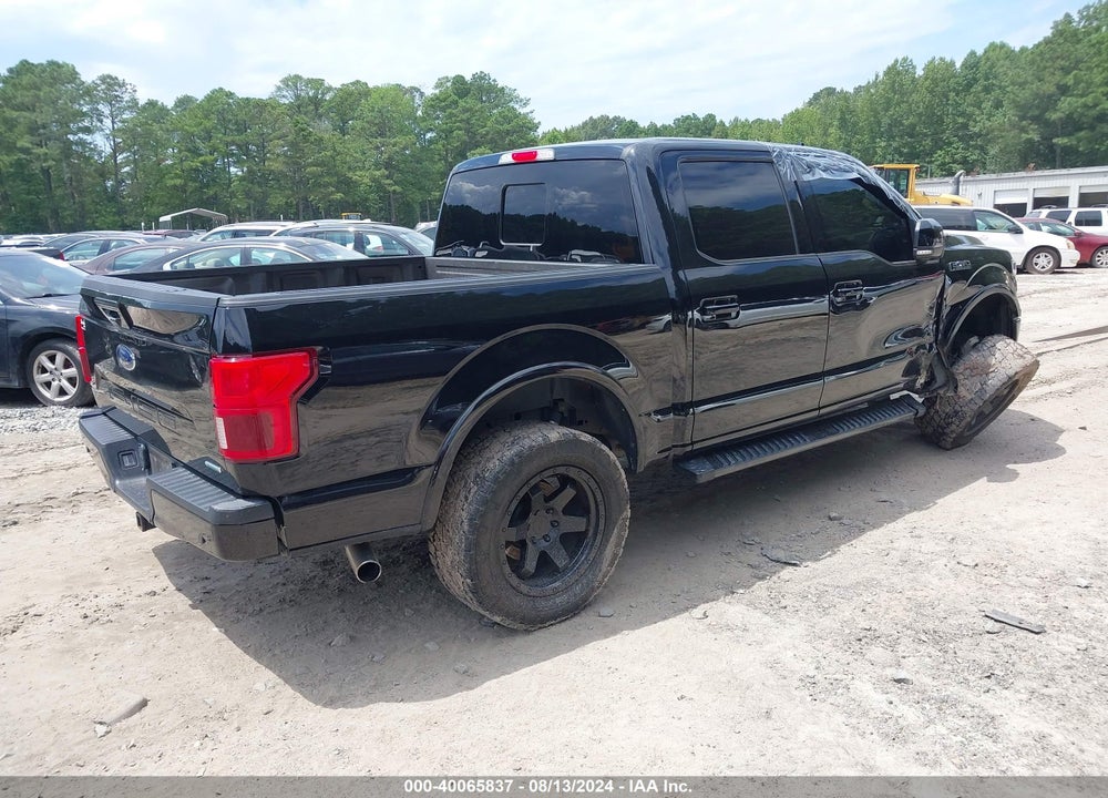 2018 FORD F-150 LARIAT VIN: 1FTEW1EG2JKE63487