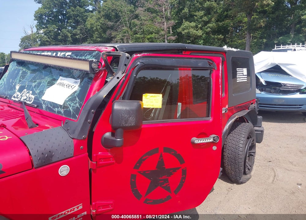 2010 JEEP WRANGLER UNLIMITED SPORT VIN: 1J4BA3H16AL116852