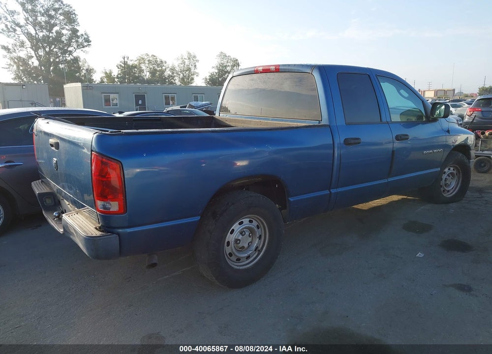 2005 DODGE RAM 1500 ST VIN: 1D7HA18K35J526982