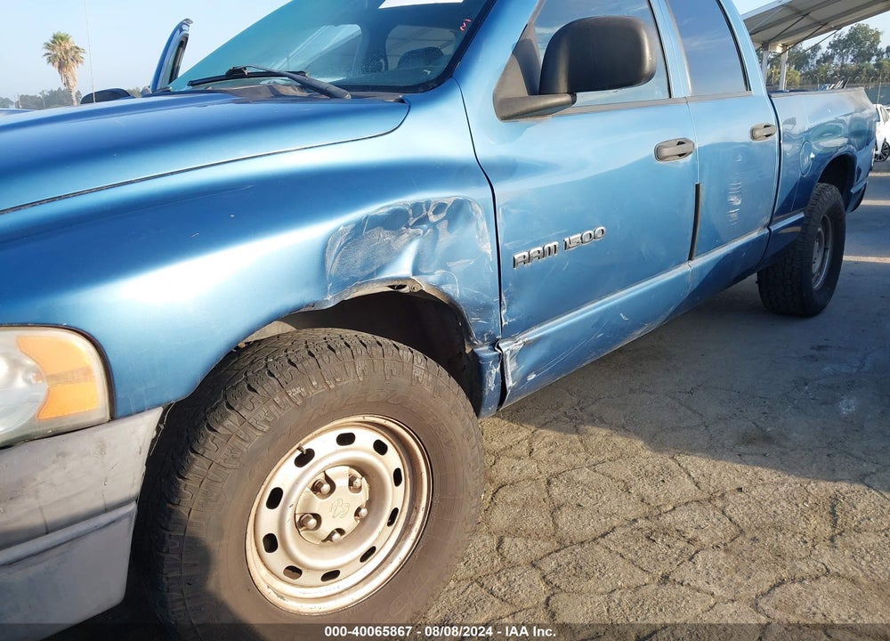 2005 DODGE RAM 1500 ST VIN: 1D7HA18K35J526982