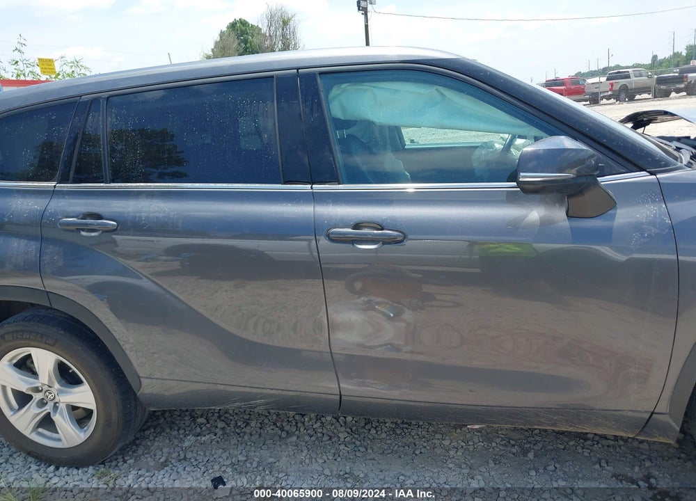 2022 TOYOTA HIGHLANDER LE VIN: 5TDZZRAH4NS134598
