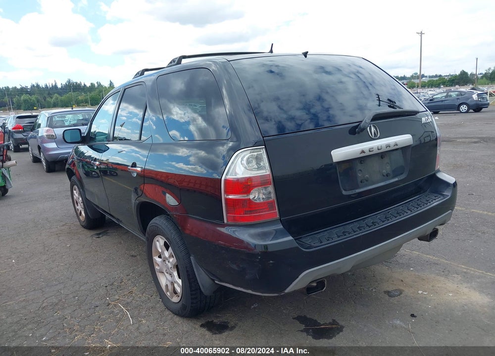 2006 ACURA MDX VIN: 2HNYD18836H515483