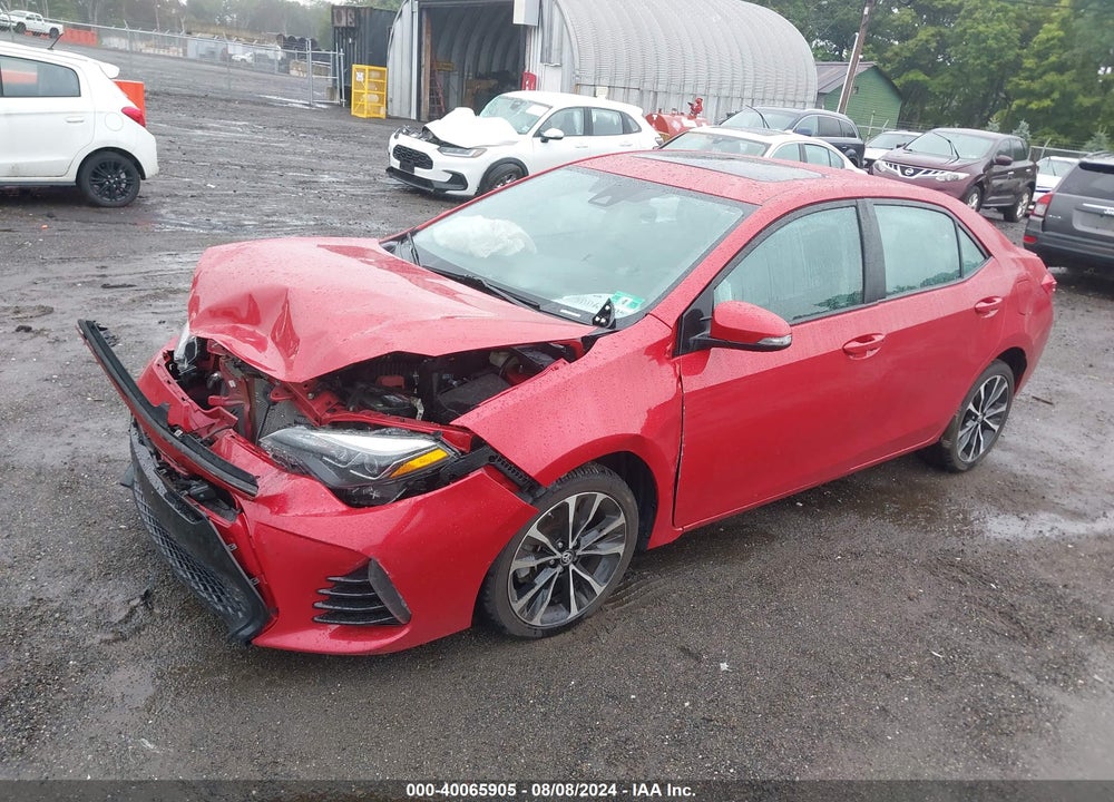 2018 TOYOTA COROLLA SE VIN: 2T1BURHE9JC050906
