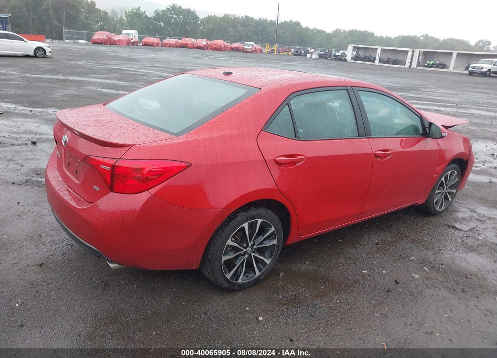 2018 TOYOTA COROLLA SE VIN: 2T1BURHE9JC050906