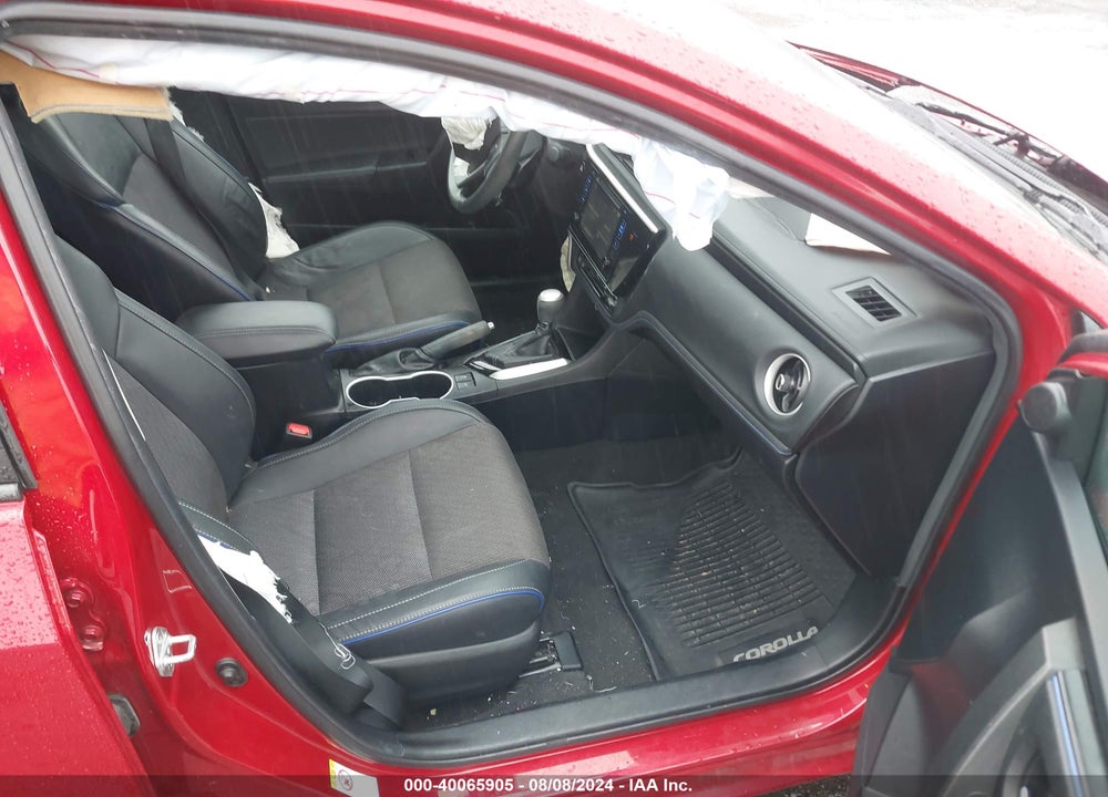 2018 TOYOTA COROLLA SE VIN: 2T1BURHE9JC050906